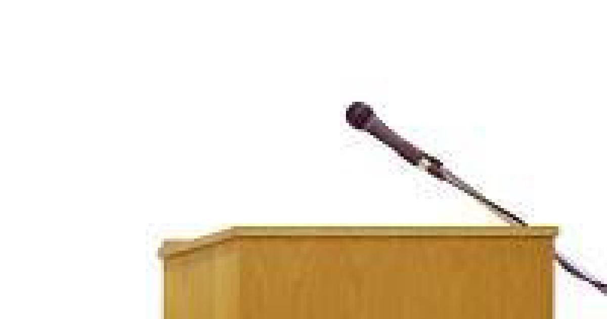 Public speaking jitters